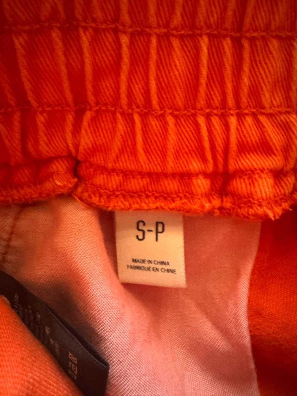 Urban Outfitters BDG orange 100% cotton shorts Women's Small - Picture 5 of 6
